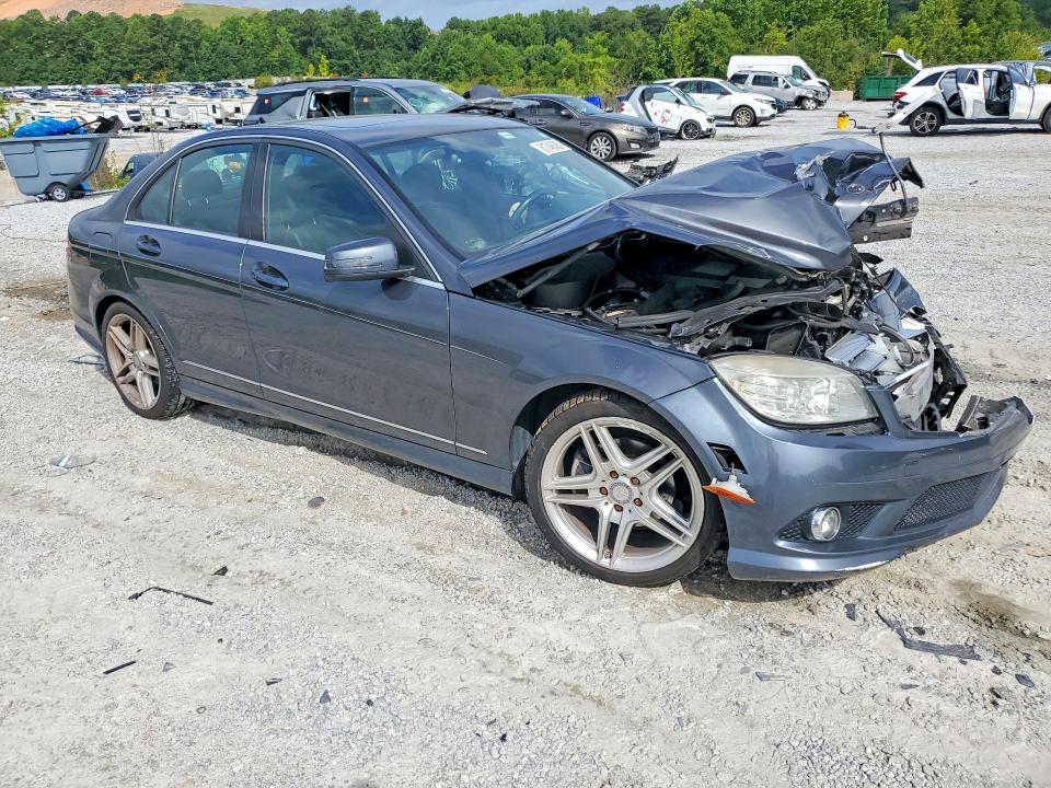 2010 Mercedes-benz C მანქანა იყიდება აუქციონზე, vin: WDDGF5EB1AF448806, აუქციონის ნომერი: 61746386