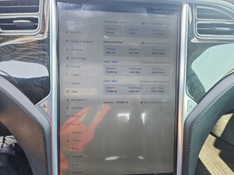 62659826 :رقم المزاد ، 5YJSA1E16GF148422 vin ، 2016 Tesla Model S مزاد بيع
