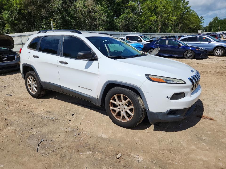 2015 Jeep Cherokee მანქანა იყიდება აუქციონზე, vin: 1C4PJLAB1FW660583, აუქციონის ნომერი: 60478636