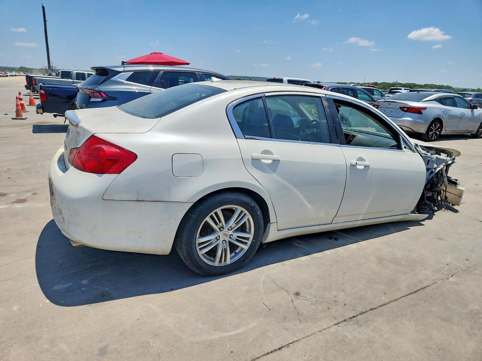 Продажа на аукционе авто 2012 Infiniti G25 Sedan, vin: JN1DV6AP7CM700843, номер лота: 62406486