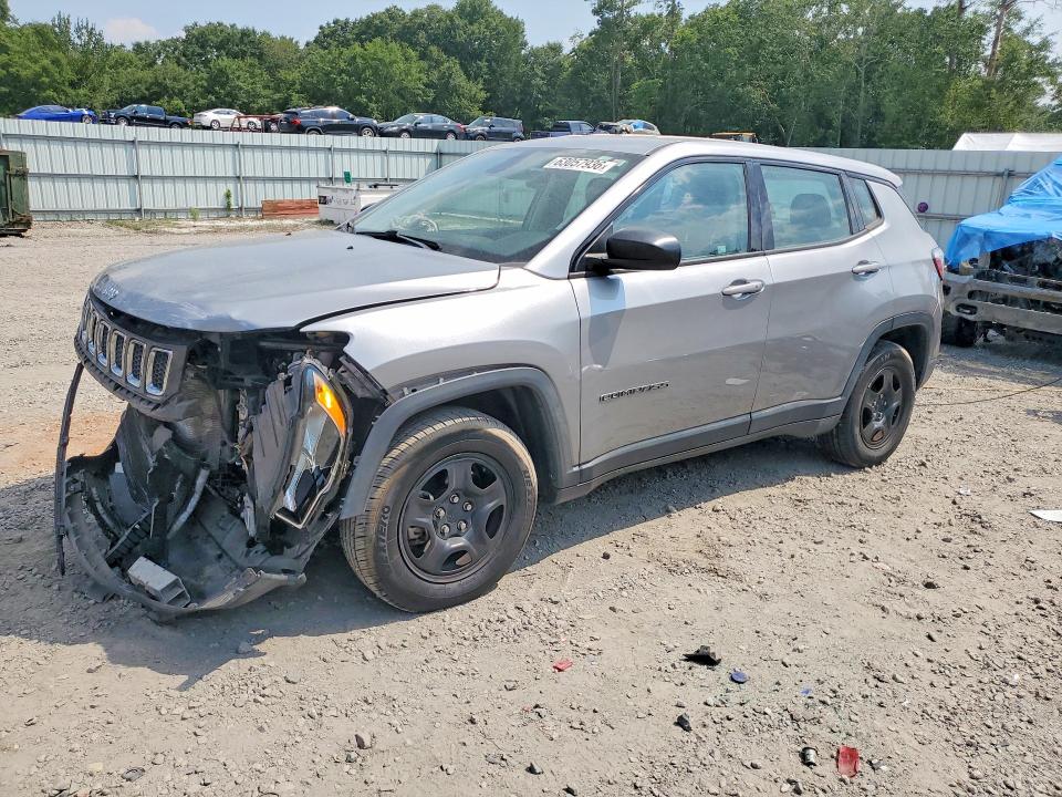 2018 Jeep Compass მანქანა იყიდება აუქციონზე, vin: 3C4NJCAB2JT495035, აუქციონის ნომერი: 63057936