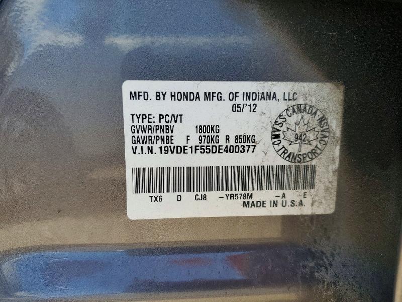 Продажа на аукционе авто 2013 Acura Ilx, vin: 19VDE1F55DE400377, номер лота: 63147036