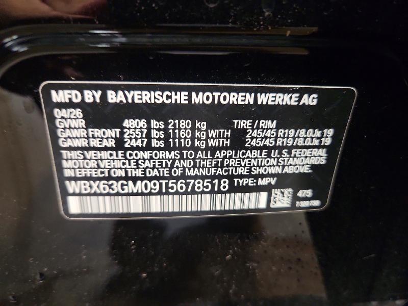 Aukcja sprzedaży 2026 Bmw X2, vin: WBX63GM09T5678518, numer aukcji: 60313686