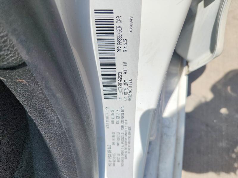 62763006 :رقم المزاد ، 1C3CCCBG1FN661553 vin ، 2015 Chrysler 200 مزاد بيع