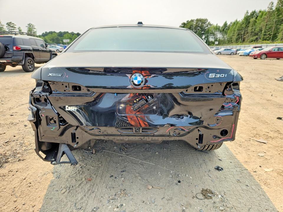 2024 Bmw 530 მანქანა იყიდება აუქციონზე, vin: WBA53FJ04RCR24223, აუქციონის ნომერი: 61390546