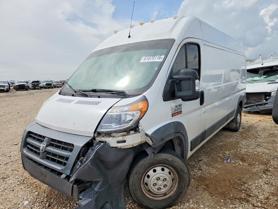 2018 Ram Promaster 2500 მანქანა იყიდება აუქციონზე, vin: 3C6TRVDG4JE108046, აუქციონის ნომერი: 61079116