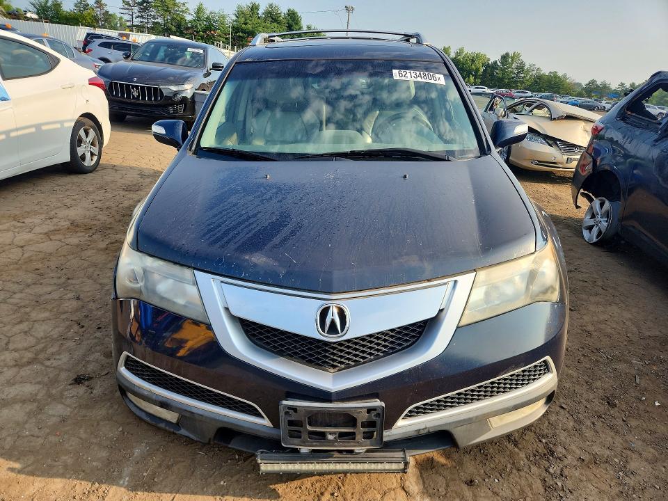 62134806 :رقم المزاد ، 2HNYD2H65BH531201 vin ، 2011 Acura Mdx مزاد بيع