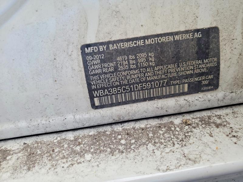 Aukcja sprzedaży 2013 Bmw 328, vin: WBA3B5C51DF591077, numer aukcji: 60141976