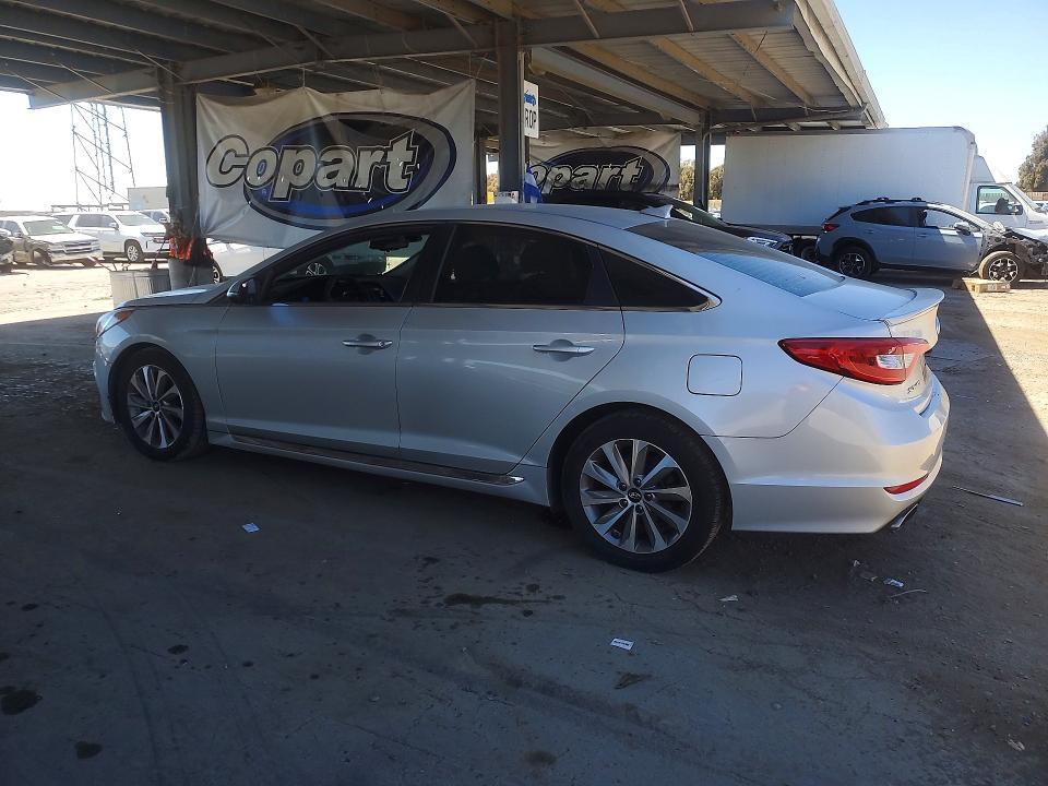 60205146 :رقم المزاد ، 5NPE34AF1FH102975 vin ، 2015 Hyundai Sonata مزاد بيع