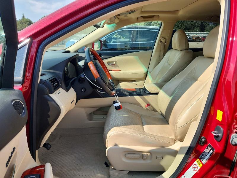 Aukcja sprzedaży 2010 Lexus Rx, vin: 2T2BK1BA7AC020070, numer aukcji: 61337896