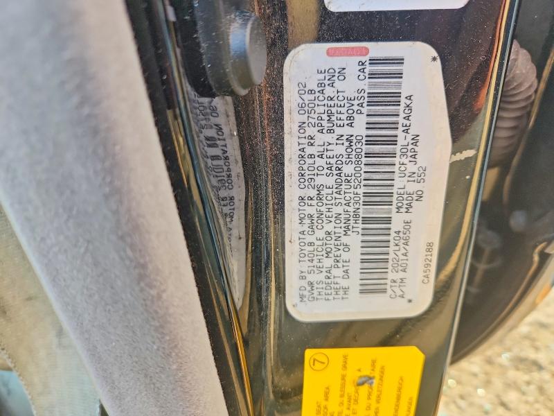 Продаж на аукціоні авто 2002 Lexus Ls, vin: JTHBN30F520088030, номер лоту: 62399176