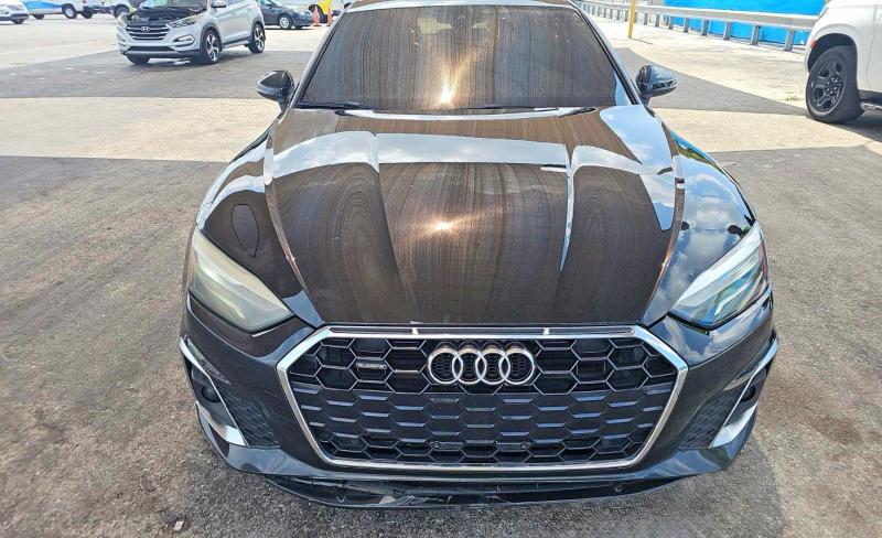 2021 Audi A5 მანქანა იყიდება აუქციონზე, vin: WAUDACF59MA056857, აუქციონის ნომერი: 63743866