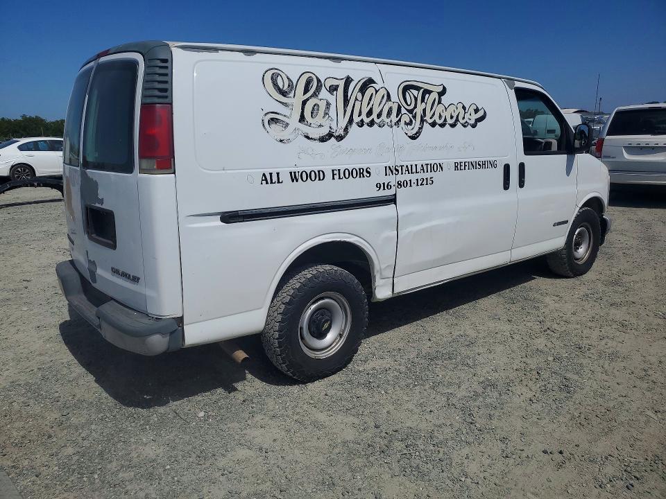 2001 Chevrolet Express G2500 მანქანა იყიდება აუქციონზე, vin: 1GCFG25W311140778, აუქციონის ნომერი: 59892666
