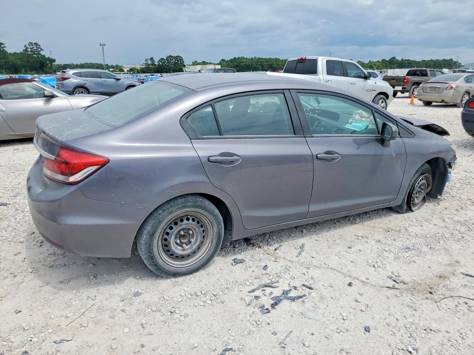 62161256 :رقم المزاد ، 19XFB2F50FE042462 vin ، 2015 Honda Civic مزاد بيع