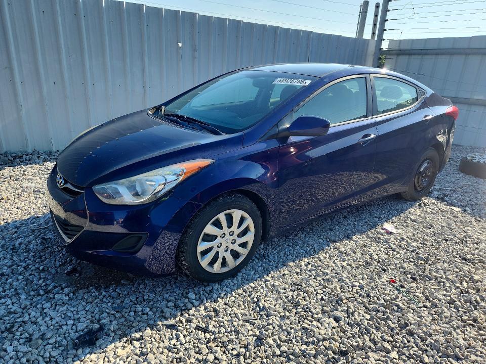 Продаж на аукціоні авто 2013 Hyundai Elantra, vin: 5NPDH4AE6DH204290, номер лоту: 60926786
