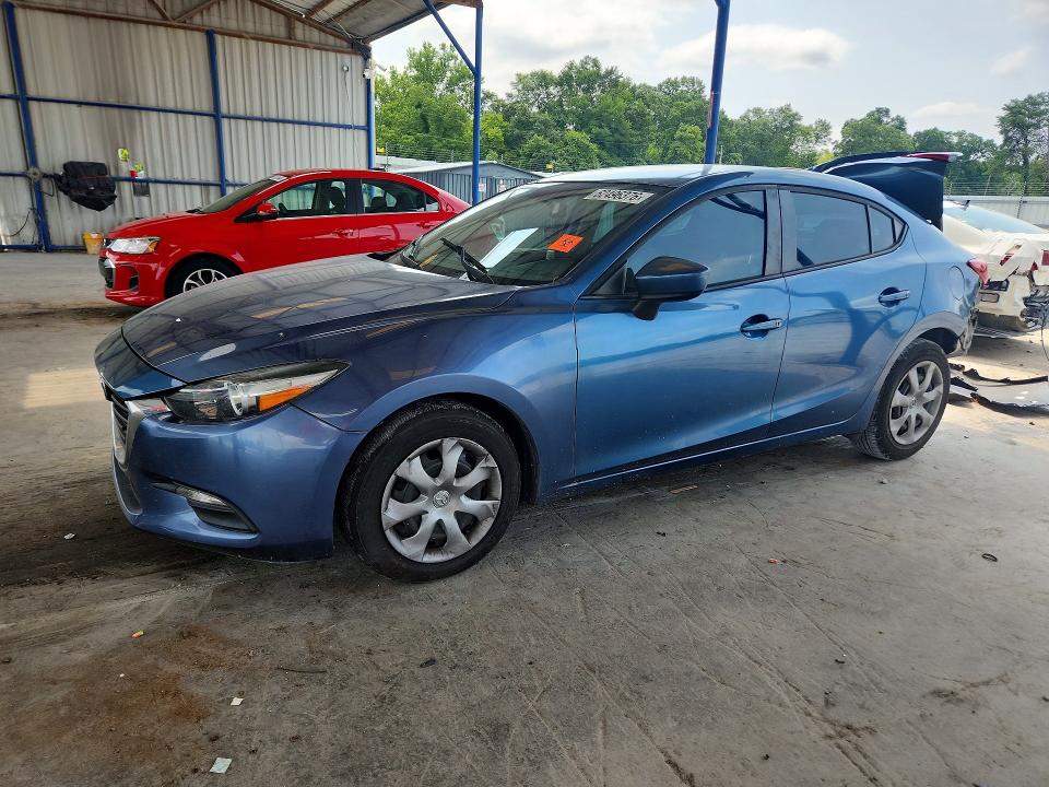 2017 Mazda 3 მანქანა იყიდება აუქციონზე, vin: JM1BN1U79H1100952, აუქციონის ნომერი: 62496376