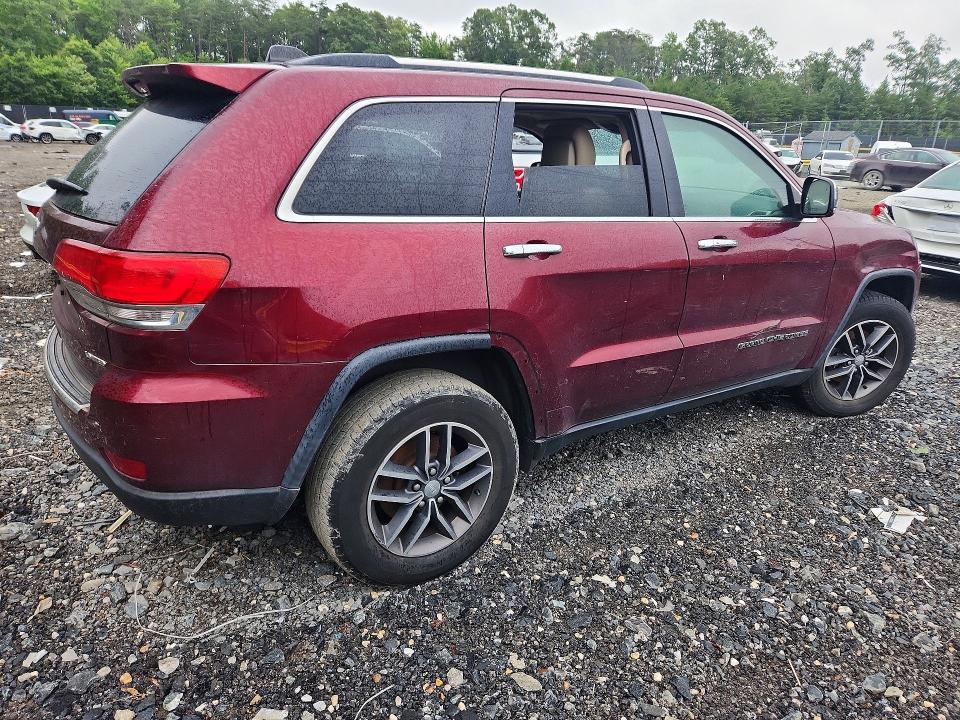 2017 Jeep Grand Cherokee მანქანა იყიდება აუქციონზე, vin: 1C4RJFBG2HC827588, აუქციონის ნომერი: 59373666