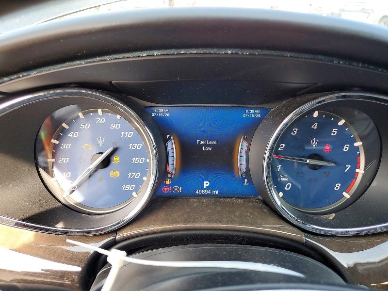 Продажа на аукционе авто 2018 Maserati Quattroporte, vin: ZAM56YRAXJ1276076, номер лота: 61186106