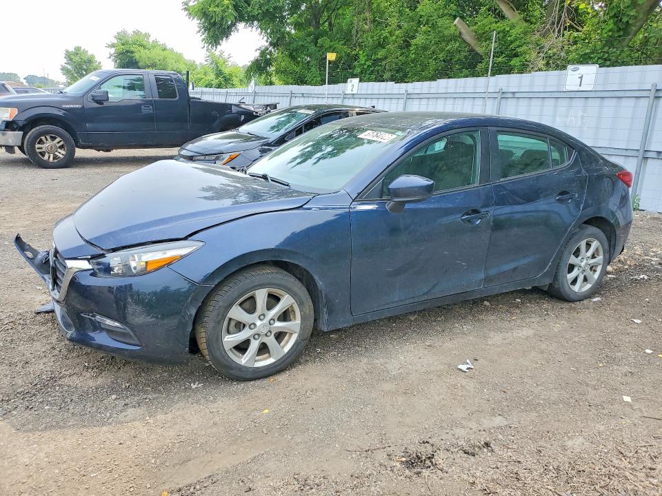 2018 Mazda Mazda 3 მანქანა იყიდება აუქციონზე, vin: 3MZBN1U77JM236986, აუქციონის ნომერი: 61764766