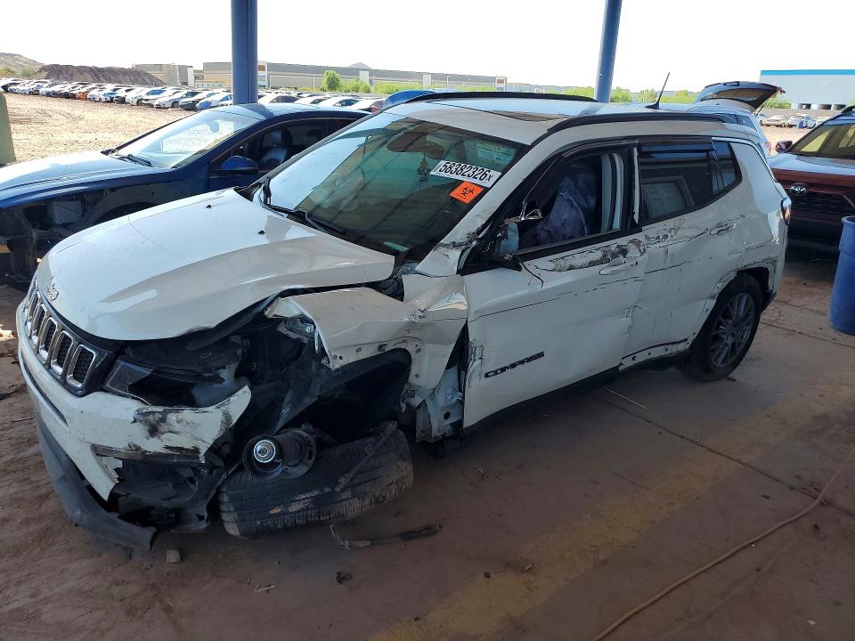 Продаж на аукціоні авто 2019 Jeep Compass, vin: 3C4NJCBB8KT843761, номер лоту: 58382326