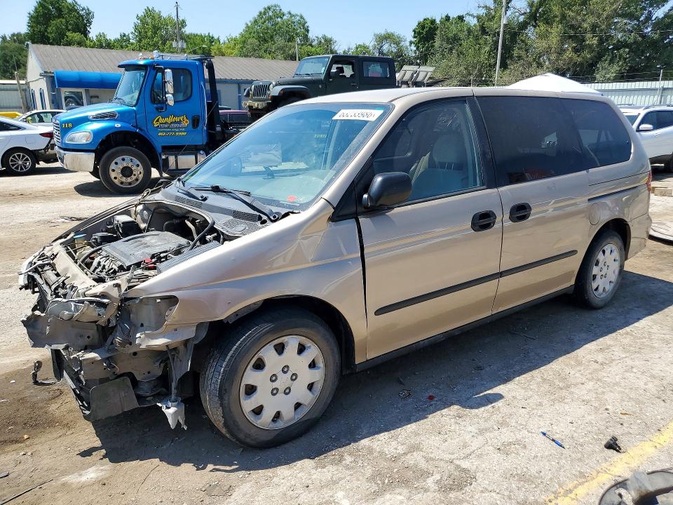 2000 Honda Odyssey მანქანა იყიდება აუქციონზე, vin: 2HKRL185XYH622043, აუქციონის ნომერი: 63233986