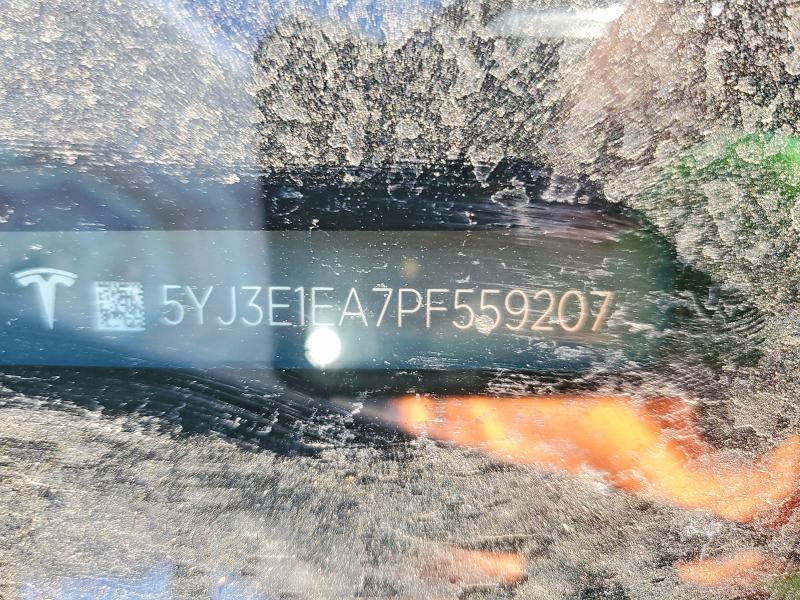 Продажа на аукционе авто 2023 Tesla Model 3, vin: 5YJ3E1EA7PF559207, номер лота: 60147676
