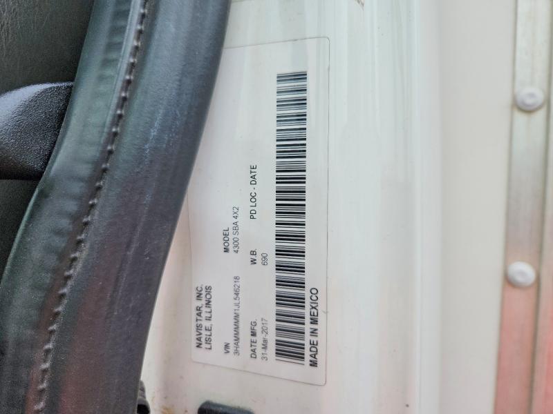 Продажа на аукционе авто 2018 International 4000, vin: 3HAMMMMM1JL546218, номер лота: 59078306