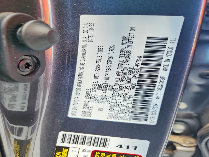 2023 Toyota Tacoma მანქანა იყიდება აუქციონზე, vin: 3TYCZ5AN8PT110719, აუქციონის ნომერი: 62608476