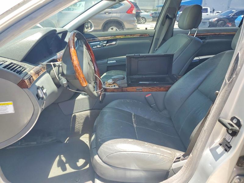 60190026 :رقم المزاد ، WDDNG71X27A107972 vin ، 2007 Mercedes-benz S مزاد بيع