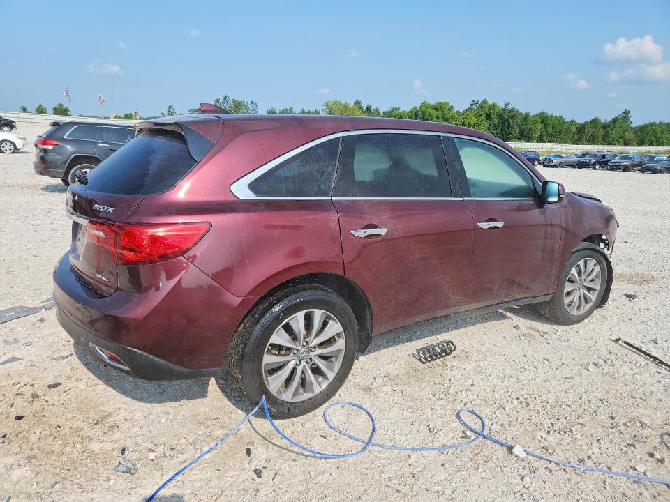 2014 Acura Mdx მანქანა იყიდება აუქციონზე, vin: 5FRYD4H46EB025692, აუქციონის ნომერი: 61872766