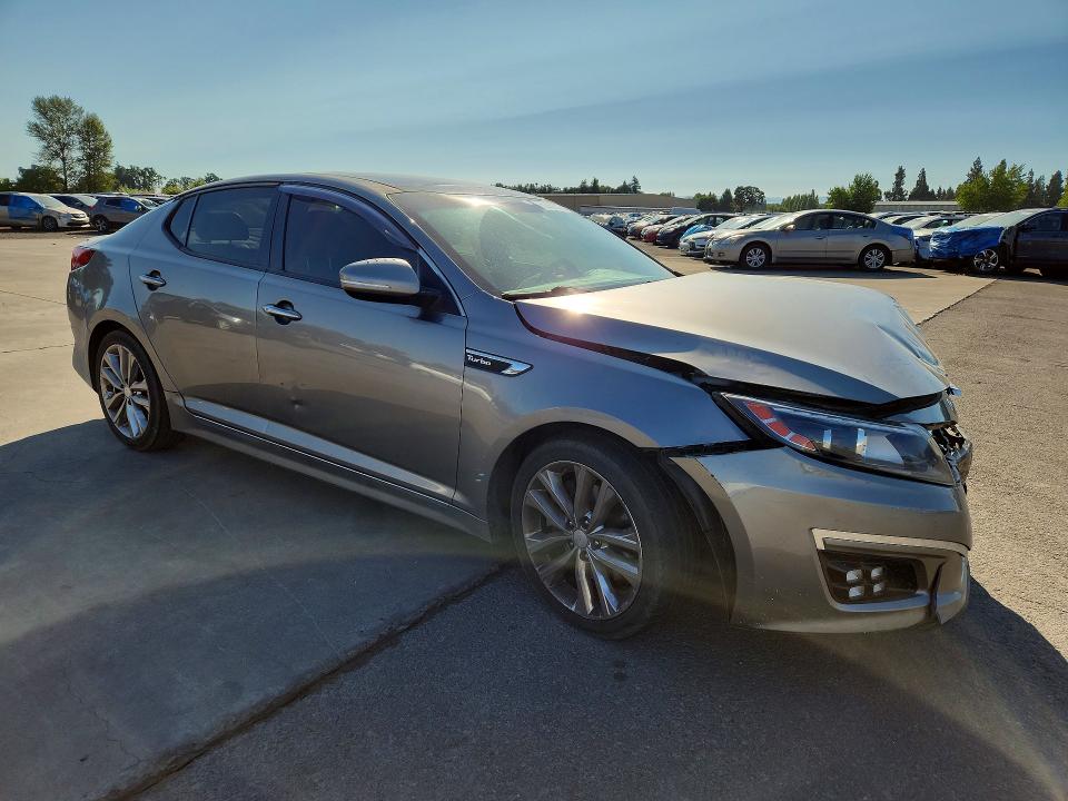60862816 :رقم المزاد ، 5XXGR4A67FG358346 vin ، 2015 Kia Optima مزاد بيع