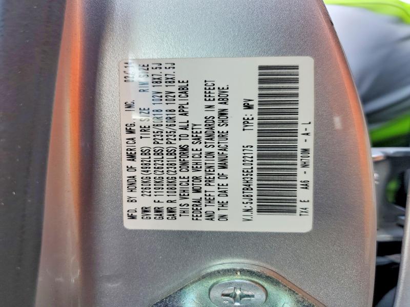 Aukcja sprzedaży 2014 Acura Rdx, vin: 5J8TB4H35EL022175, numer aukcji: 59609056