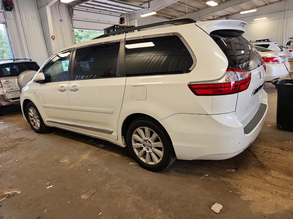 Продажа на аукционе авто 2017 Toyota Sienna, vin: 5TDDZ3DC5HS160929, номер лота: 62038676