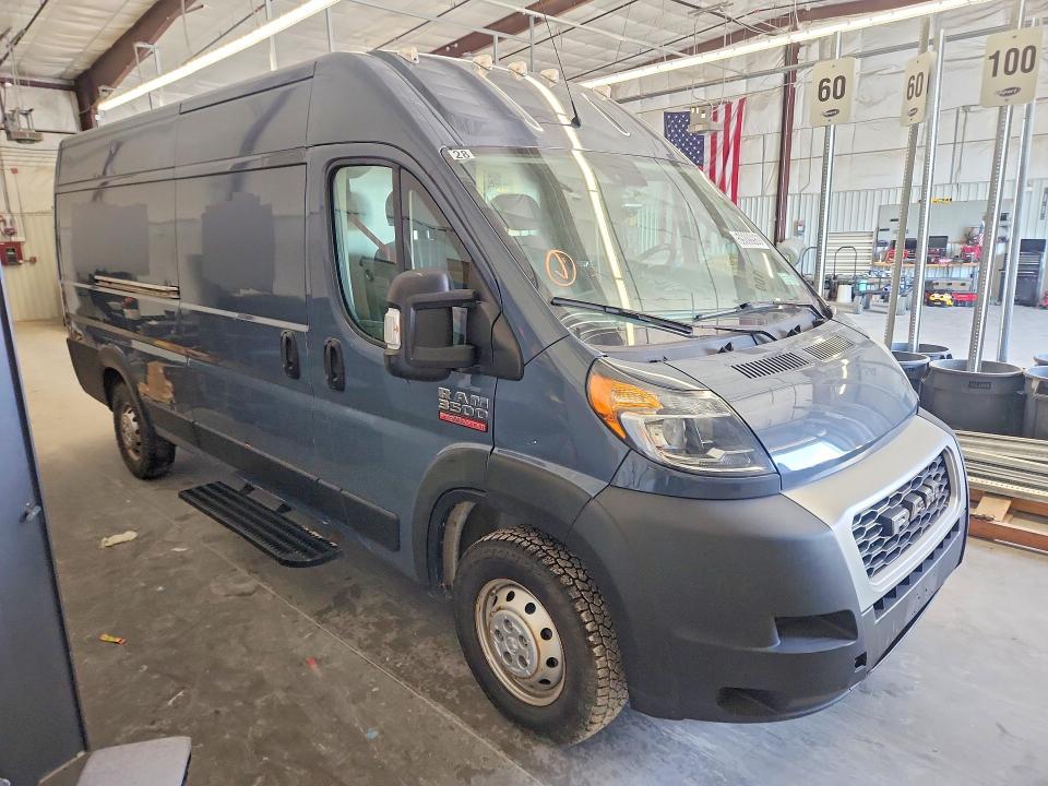 2021 Ram Promaster 3500 მანქანა იყიდება აუქციონზე, vin: 3C6MRVJG9ME540855, აუქციონის ნომერი: 59809956
