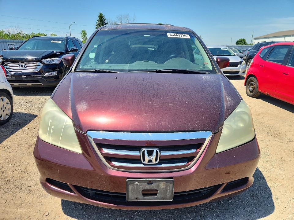 2007 Honda Odyssey მანქანა იყიდება აუქციონზე, vin: 5FNRL38497B503139, აუქციონის ნომერი: 60449736
