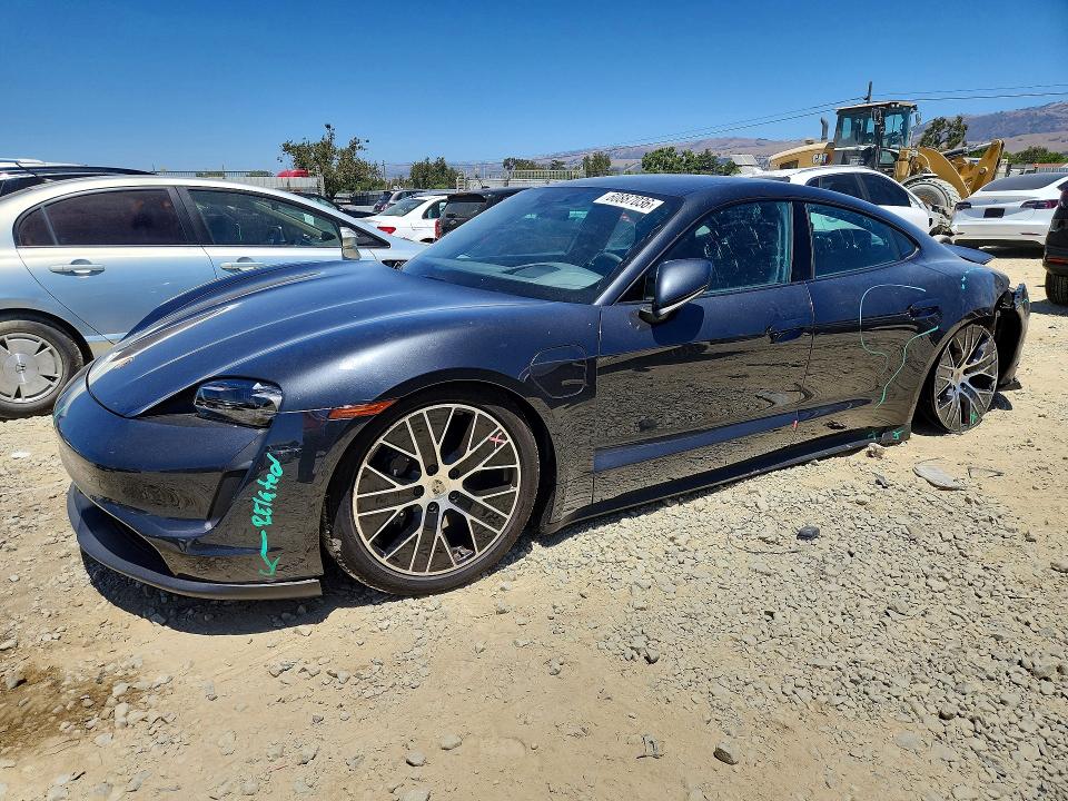 60887036 :رقم المزاد ، WP0AA2Y10MSA17971 vin ، 2021 Porsche Taycan مزاد بيع