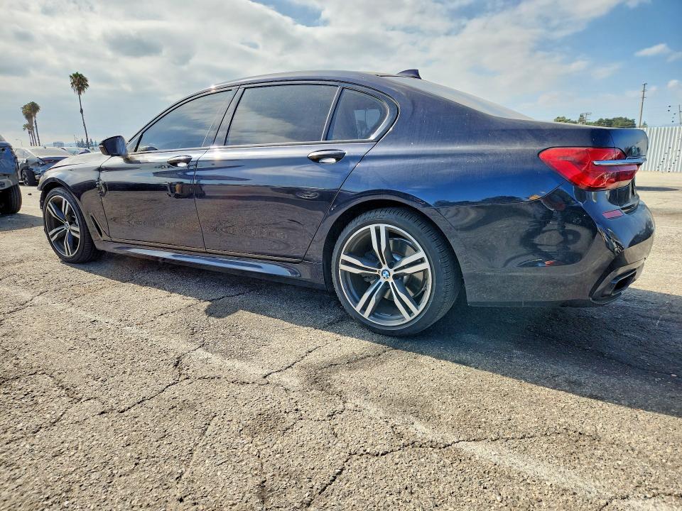 2018 Bmw 740 მანქანა იყიდება აუქციონზე, vin: WBA7E2C51JG741976, აუქციონის ნომერი: 58931376