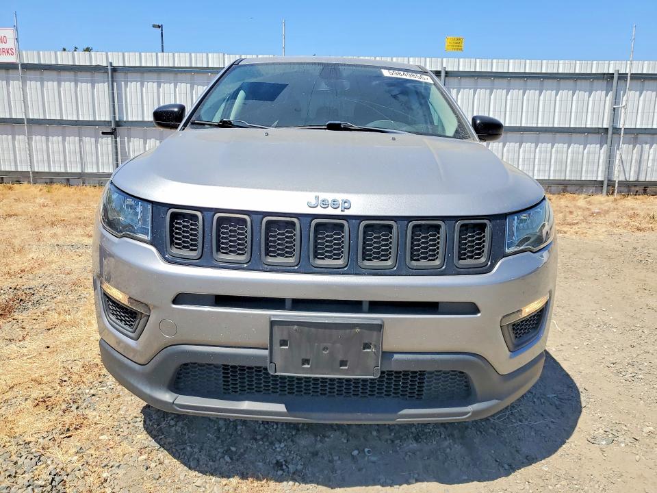 Продаж на аукціоні авто 2019 Jeep Compass, vin: 3C4NJCABXKT615780, номер лоту: 59849856