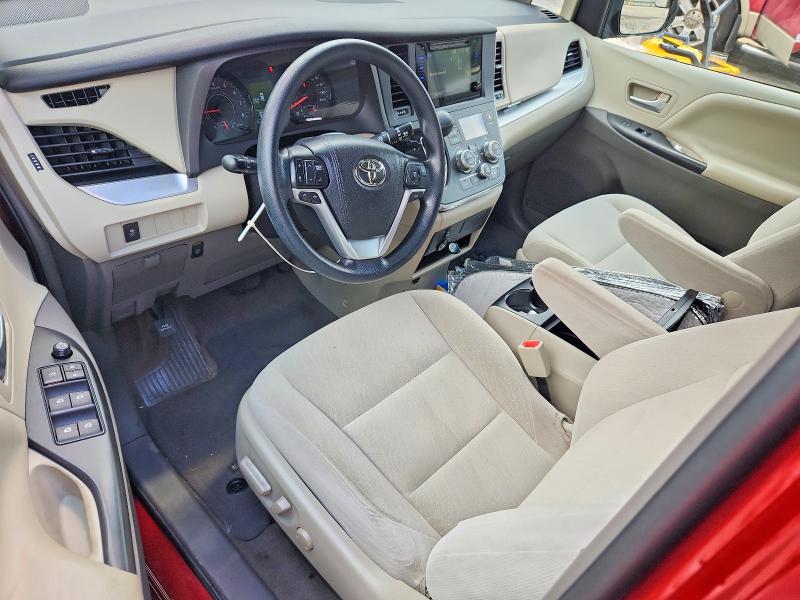59398536 :رقم المزاد ، 5TDKK3DC1GS748739 vin ، 2016 Toyota Sienna مزاد بيع