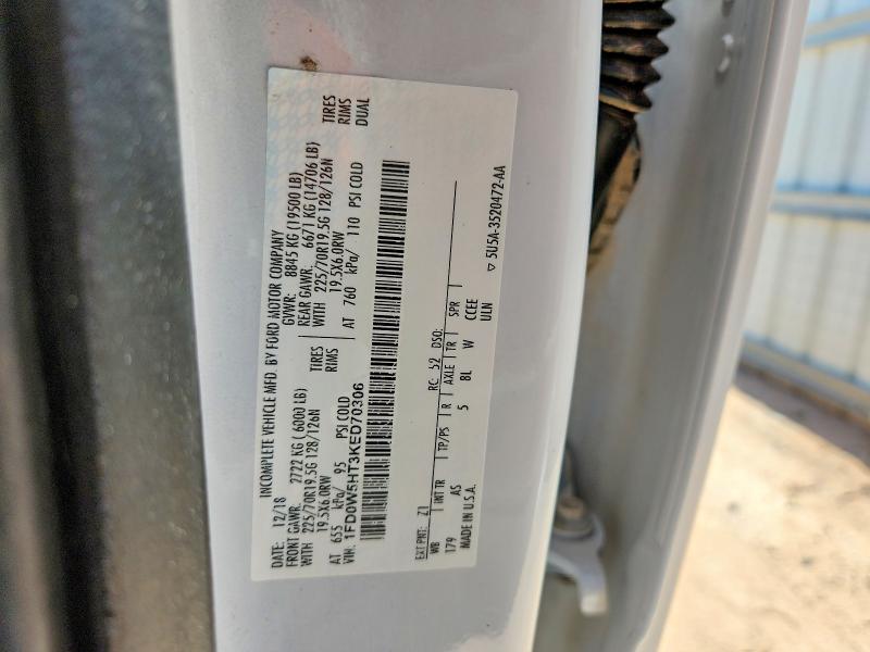 Aukcja sprzedaży 2019 Ford F550, vin: 1FD0W5HT3KED70306, numer aukcji: 62424906