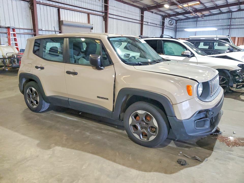 Продаж на аукціоні авто 2015 Jeep Renegade, vin: ZACCJAAT0FPB73186, номер лоту: 61841806