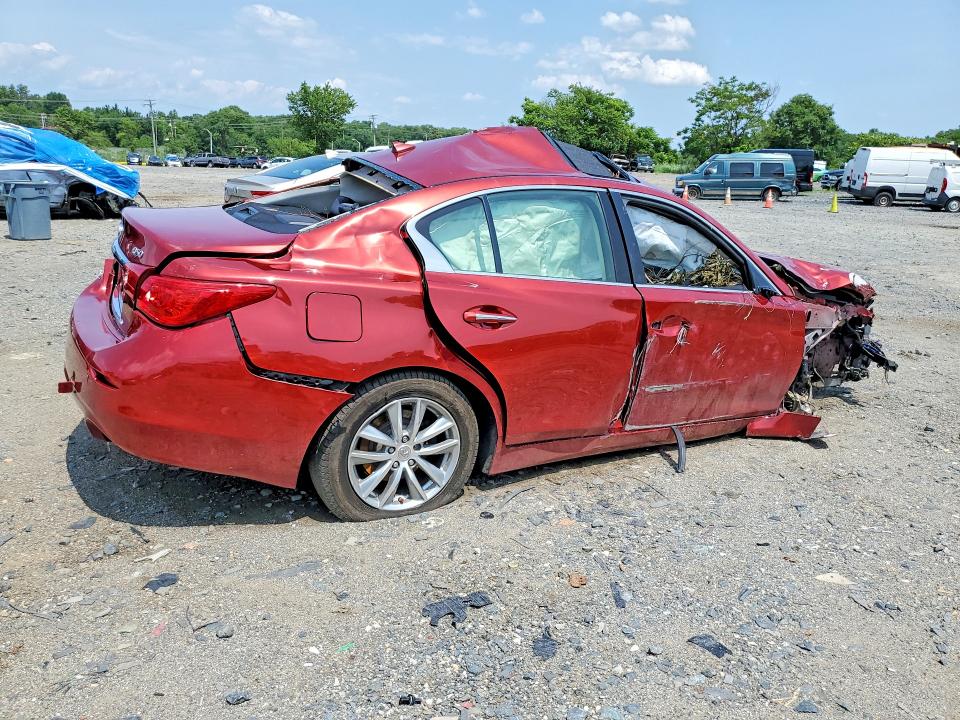Продажа на аукционе авто 2014 Infiniti Q50, vin: JN1BV7AR2EM691633, номер лота: 62055026