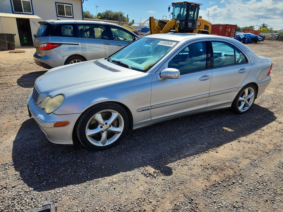 Продажа на аукционе авто 2004 Mercedes-benz C, vin: WDBRF40J04F517581, номер лота: 61569936