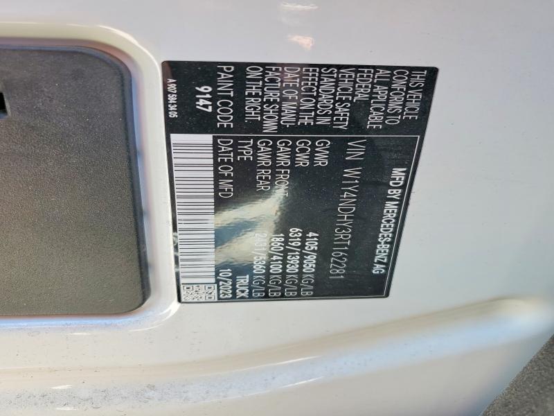 Продажа на аукционе авто 2024 Mercedes-benz Sprinter, vin: W1Y4NDHY3RT162281, номер лота: 58952536