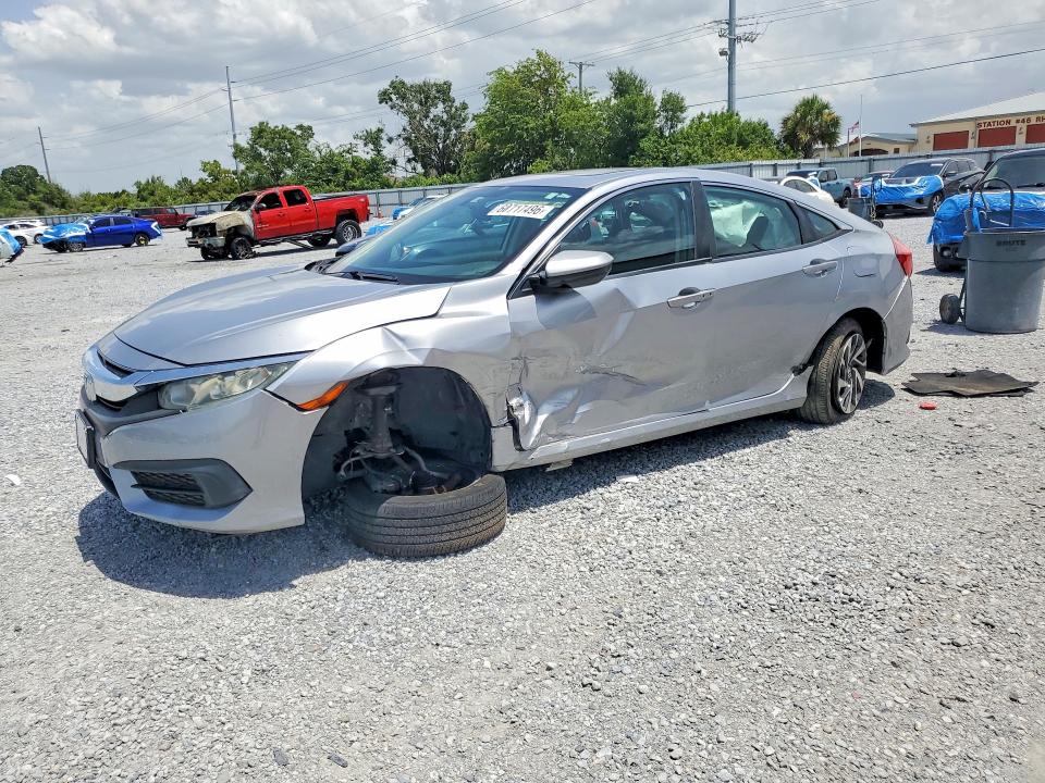 Auction sale of the 2017 Honda Civic, vin: 19XFC2F73HE002815, lot number: 60717496