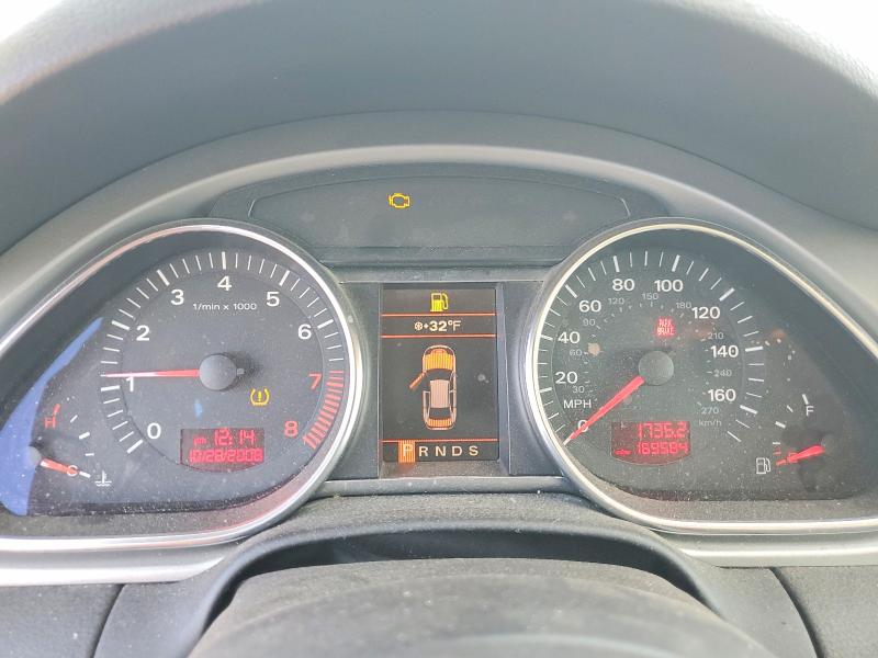 2007 Audi Q7 მანქანა იყიდება აუქციონზე, vin: WA1BY74L97D090003, აუქციონის ნომერი: 61981936