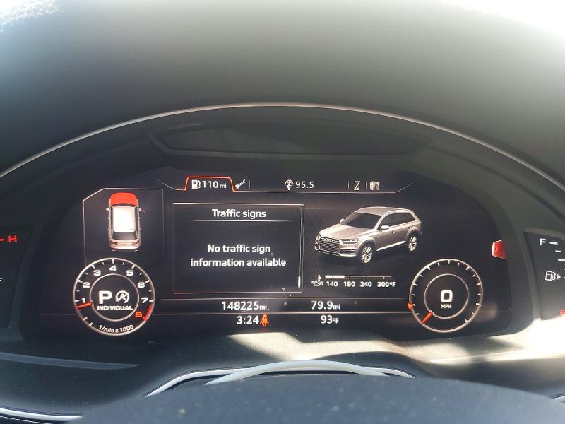 2019 Audi Q7 მანქანა იყიდება აუქციონზე, vin: WA1VAAF71KD008434, აუქციონის ნომერი: 63234486