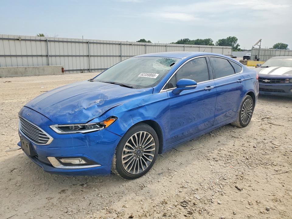 62359866 :رقم المزاد ، 3FA6P0D94JR233725 vin ، 2018 Ford Fusion مزاد بيع