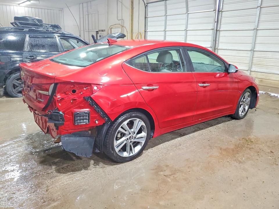 2017 Hyundai Elantra მანქანა იყიდება აუქციონზე, vin: KMHD84LF1HU134923, აუქციონის ნომერი: 62143876