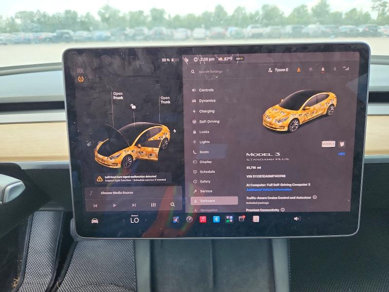 62604856 :رقم المزاد ، 5YJ3E1EA0MF143740 vin ، 2021 Tesla Model 3 مزاد بيع
